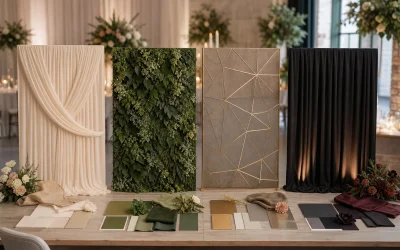 Photo Booth Backdrop Ideas by Venue, Light and Event Style