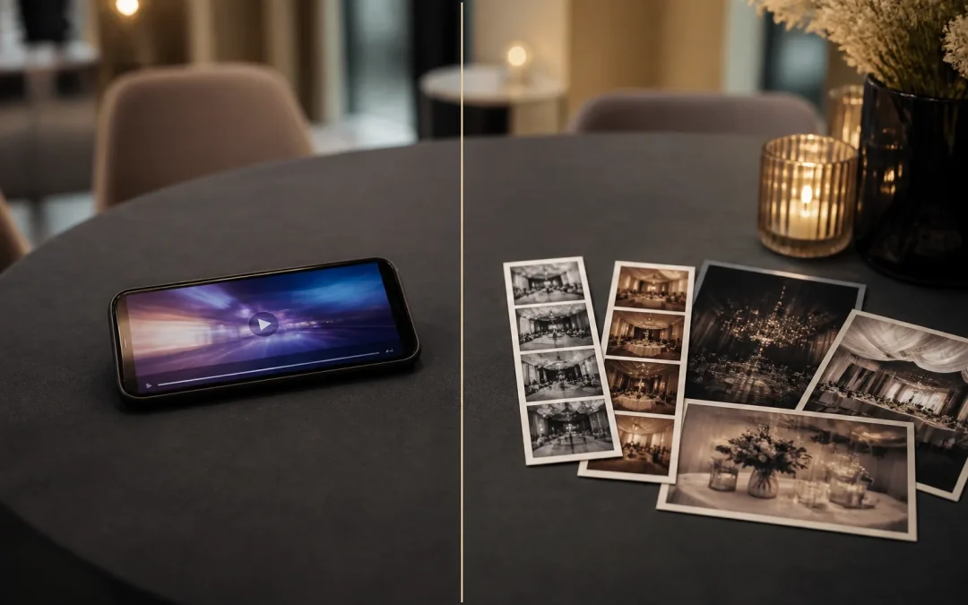 360 Photo Booth vs Printed Photo Booth: Which Experience Fits Your Event?